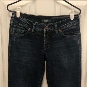 Silver Suki slim boot 30/33